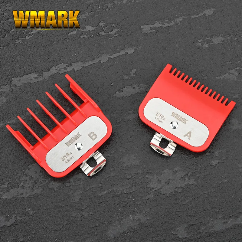 

WMARK 1,5 и 4,5 мм аксессуары для парикмахерской машинка для стрижки волос Калибр позиционирование Расческа для стрижки волос Концевая расческа