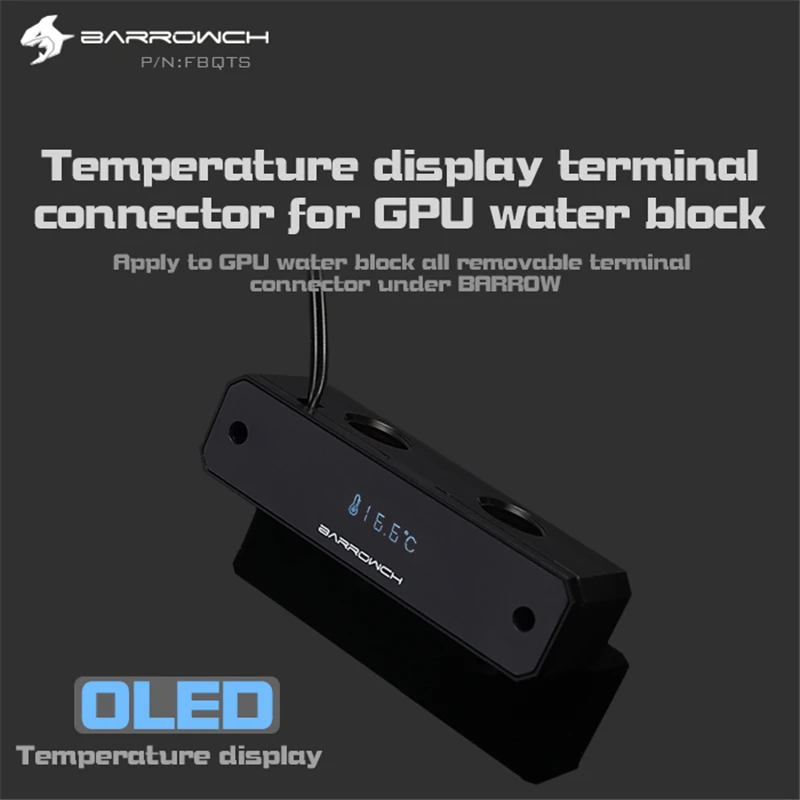 Barrow GPU водяной блок термометр специальный VGA мост цифровой дисплей FBQTS |