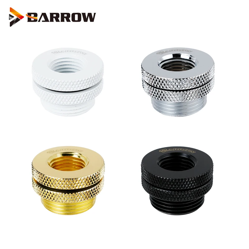 Barrow G1/4 &quot белый черный серебристый золотистый поликарбонатный борт поперечный