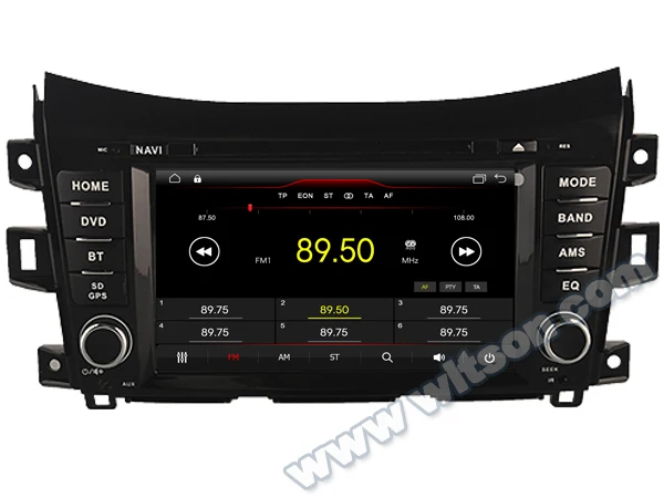 8-дюймовый автомобильный DVD-проигрыватель ОС Android 10 мультимедиа GPS-радио для