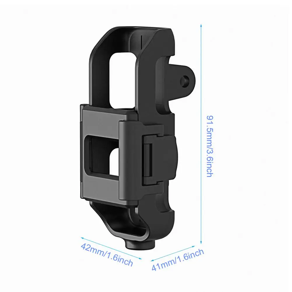 

Durable Housing Shell Case Classic Delicate 1/4 Inch Plastic Screw Hole Housing Shell Case Frame Mount for DJI OSMO Pocket