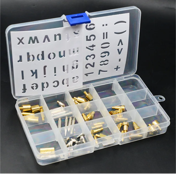 57Pcs / a set of pyrographing iron heads engraving pyrograph head lettering painting tip special for brush | Инструменты