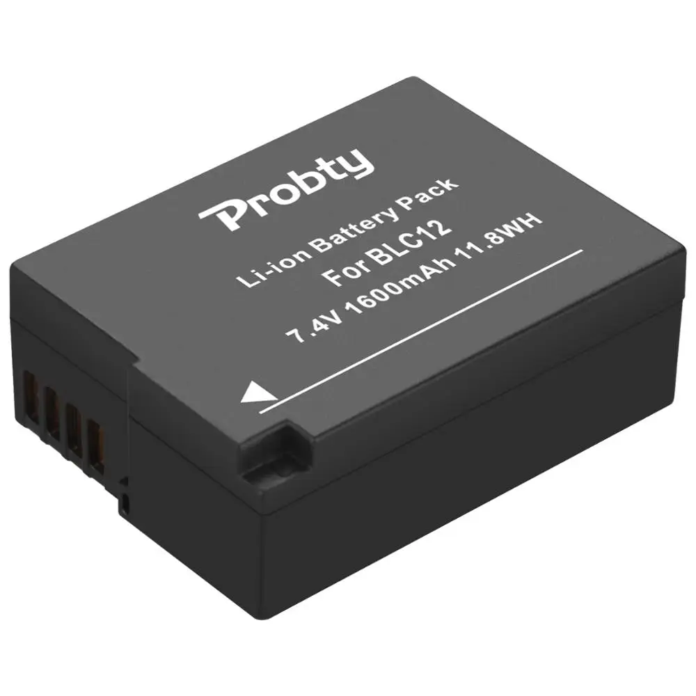 Аккумуляторная батарея PROBTY BLC12PP BLC12E для Panasonic DMC GH2 G6 G5 FZ1000 FZ200 FZ300GH2 1 5 5|dmw-blc12