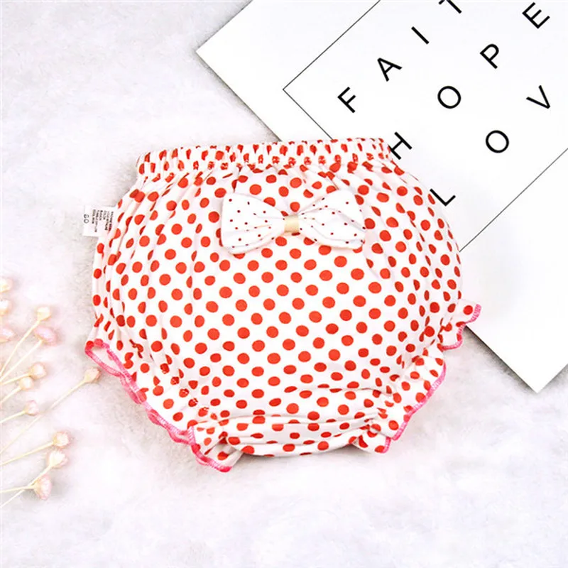 Нижнее белье для малышей от 0 до 3 лет штаны маленьких девочек Полосатые шорты