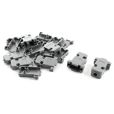 10 шт. DB9 9 Pin прямой Женский Connector Разъем Крышка колпачка | Строительство и ремонт