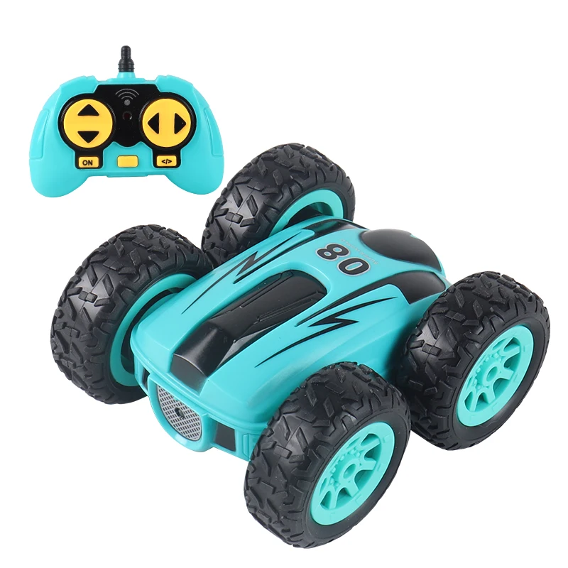 

3.7 inch RC Car 2.4G 4CH Stunt Car 360 Degree Double-sided bounce Drift Rock Crawler Roll Flip Remote Control Cars Gift for Kids