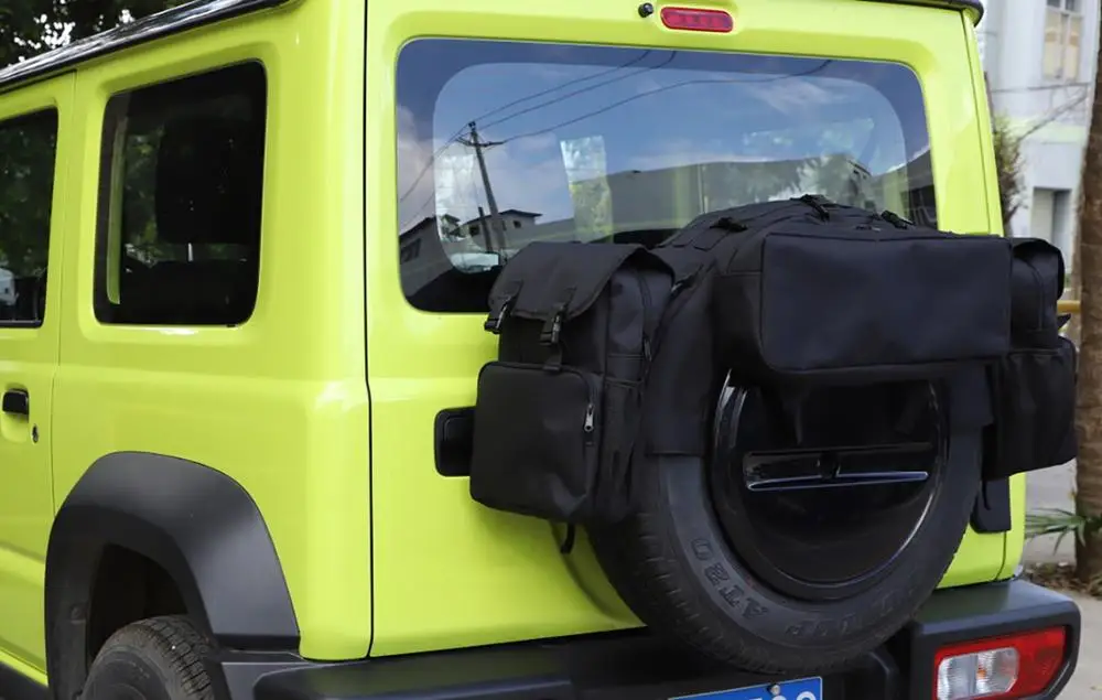 Для Suzuki Jimny 2019 2020 2021 JB43 JB64 JB74 JB64W JB74W сумка для хранения запасных автомобильных шин