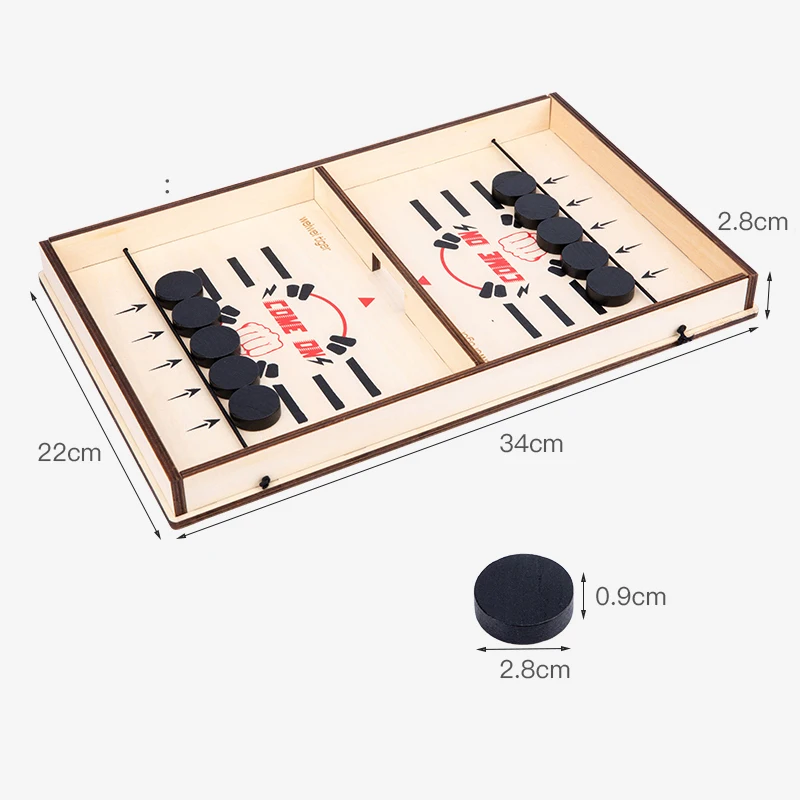 Деревянные прыгающие шахматы Быстрый слинг победитель забавные игрушки игра для