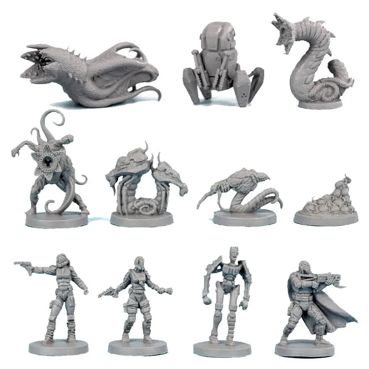 Sci-fi настольная игра шахматы модель для одного монгольского червя смерти