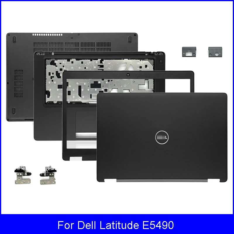 

Новая задняя крышка ЖК-дисплея для ноутбука Dell Latitude E5480 E5490, передние петли, Упор для рук, Нижняя крышка, петля, Черная