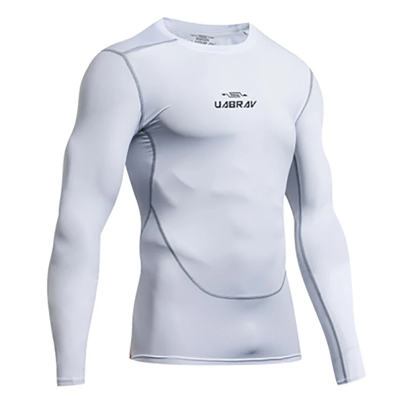 Рубашка для бега Мужская футболка полиэстер Спортивная тренировочная рубашка с