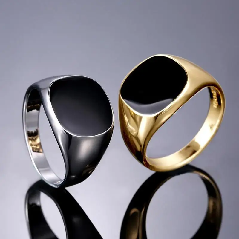 Для Мужчин's кольцо панк рок гладкая перстень для мужчин в стиле хип хоп