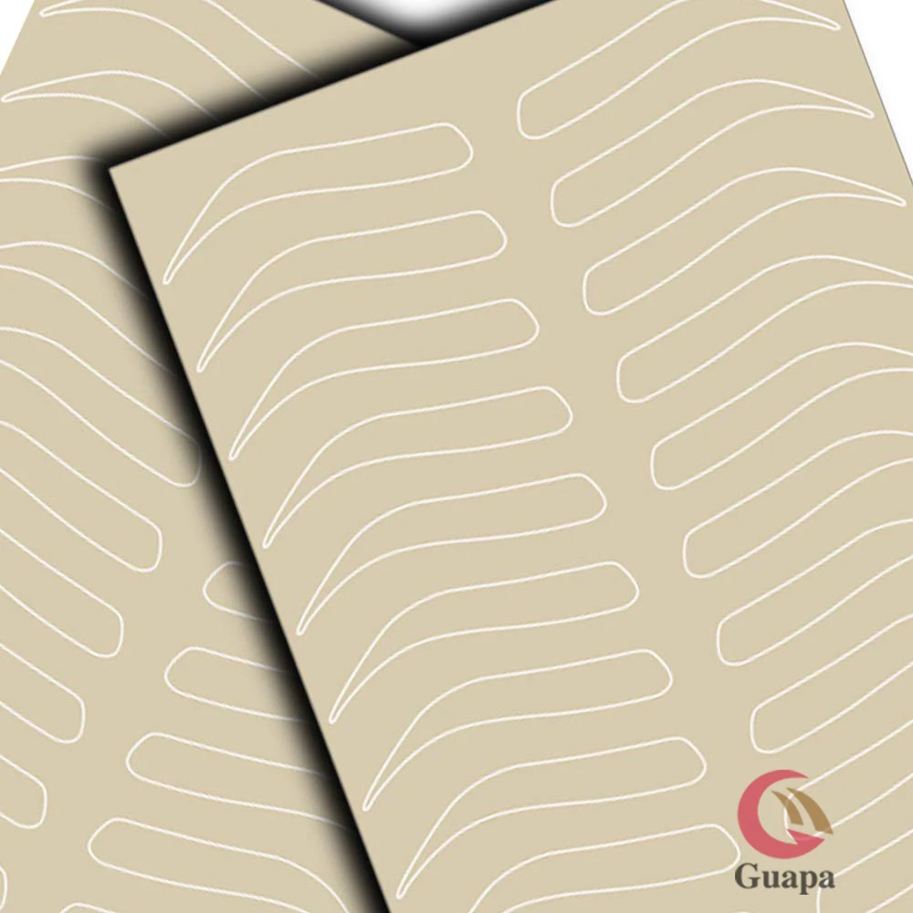 2 шт. товары для практики микроблейдинга латексная кожа бровей Перманентный