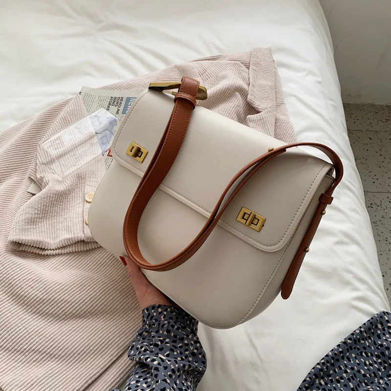 

Womens Handbags Large Capacity Female Summer 2021 New Fashion Messenger Red Shoulder Commuter Tote Bag Purses