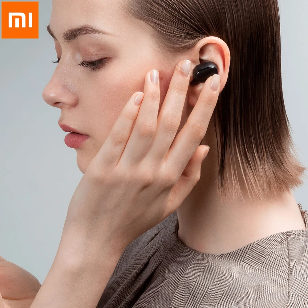 TWS наушники Xiaomi Redmi Airdots Bluetooth 5.0 беспроводные стереонаушники с активным