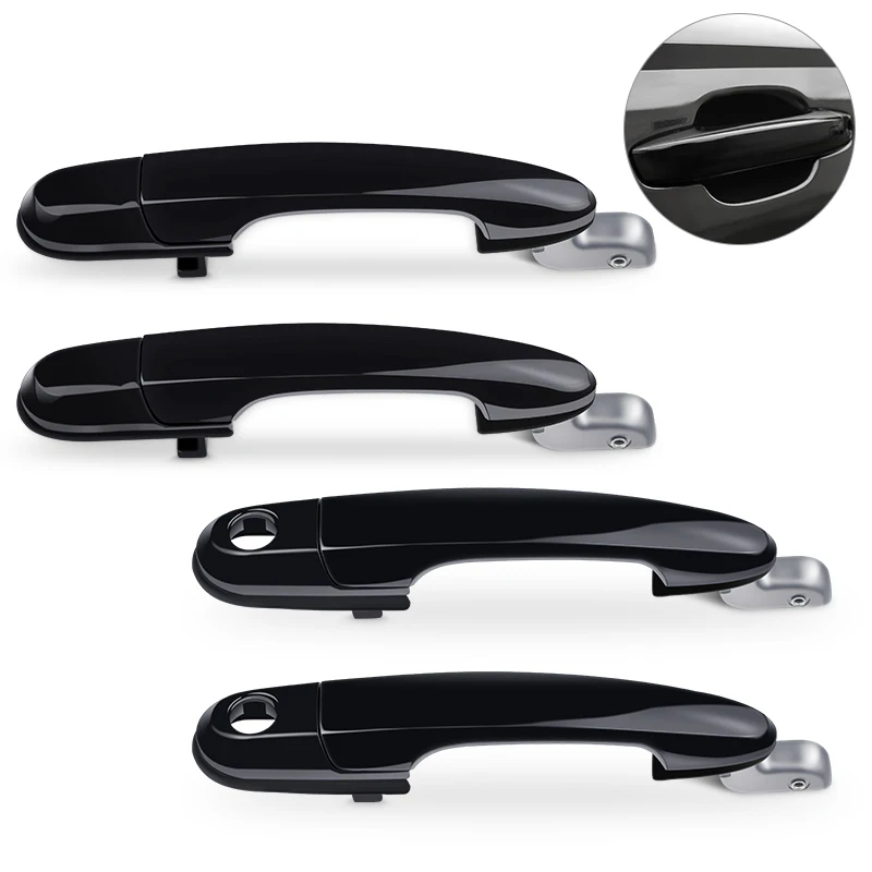 

4 шт. для Hyundai Tucson 2004-2019 82660-2E000 Автомобильная внешняя ручка, внешняя дверная ручка, наружная дверная ручка слева и справа