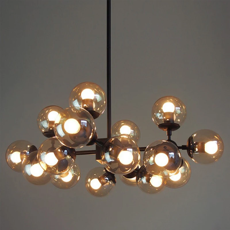 Сотовый современный подвесной светильник светодиодный Винтаж круглый шар