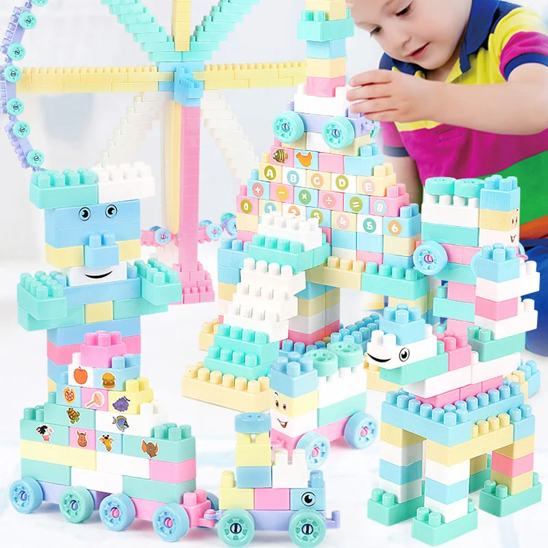 

Children's toy building blocks, educational toys, building sets, children's creative cubes