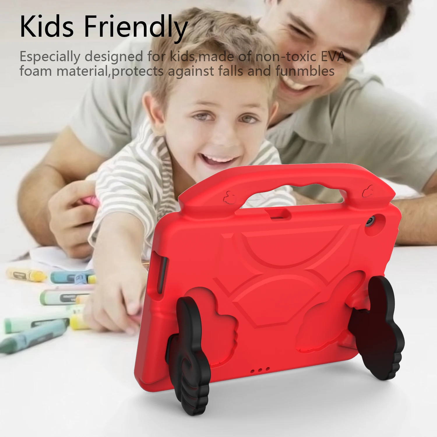 

T5 10 Tablet Cover Thumb Shockproof Kids EVA Stand Case For Huawei MediaPad T5 10 10.1 Inch AGS2-W09 AGS2-L09 L03 Shell Funda #C
