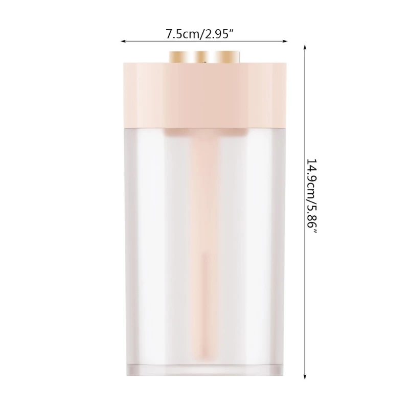 

Home Large Capacity Portable Desktop Air Humidifier USB Mist Maker Aroma Essential Oil Diffuser Fogger Small Household