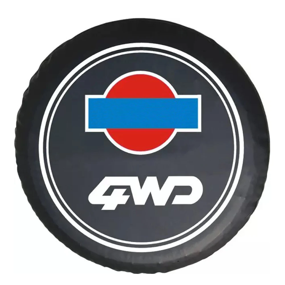 Сверхпрочный кожаный чехол из ПВХ для запасных шин защитный Nissan патруль сафари