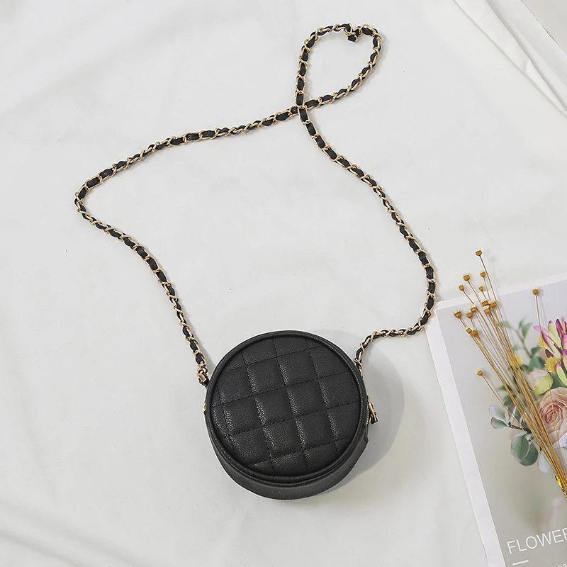 

GG round Mini single shoulder double g messenger GG Bag Fashion versatile leather love women's bag