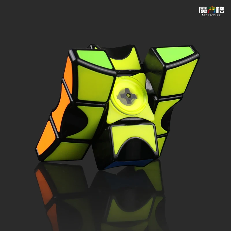 QiYi 1x3x3 WINDMILL Puzzle Spinner Gyro 133 Finger Floppy MoFangGe XMD Fingertip Sticker s sticker Magic Cube Игрушки для