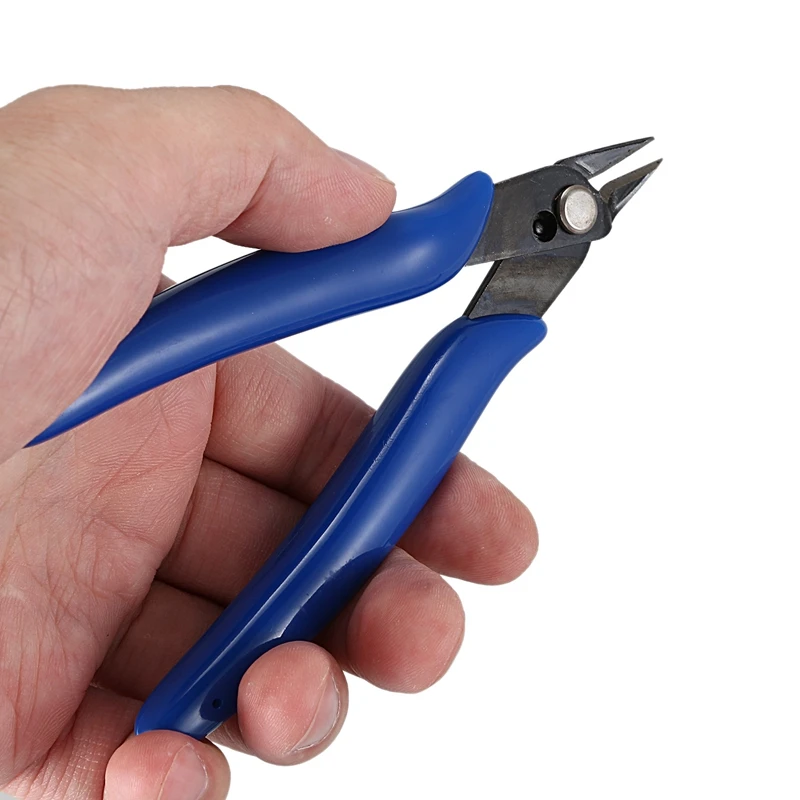 

10 PCS Electrical Wire Cable Cutters Cutting Side Snips Flush Pliers Nipper Hand Tools Herramientas