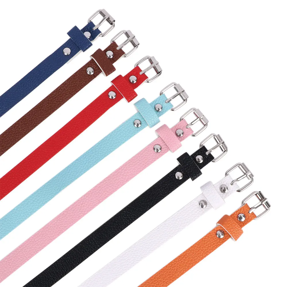 8 ярких цветов очаровательный женский узкий ремень джинсы дикие ремни пояс