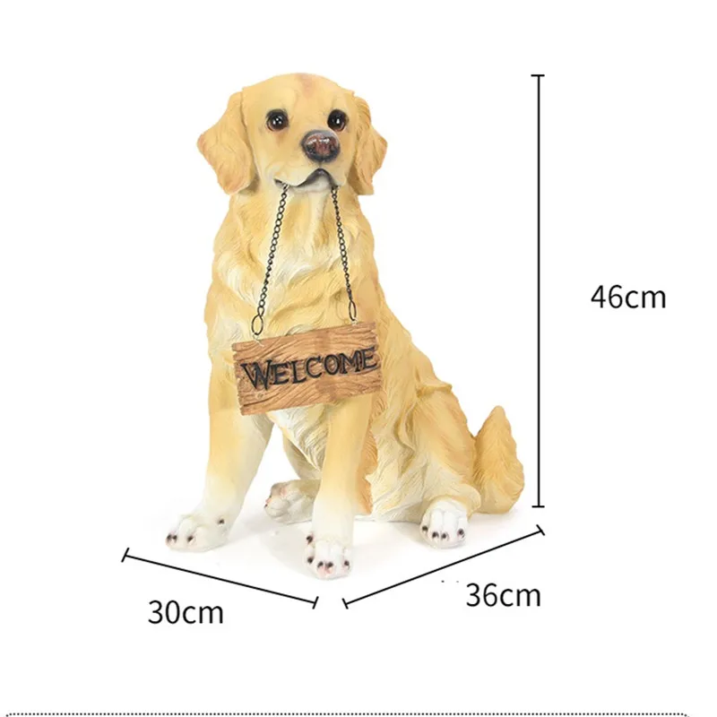 Европейские статуи приветственная собака мопса хариер Бостон-терьер