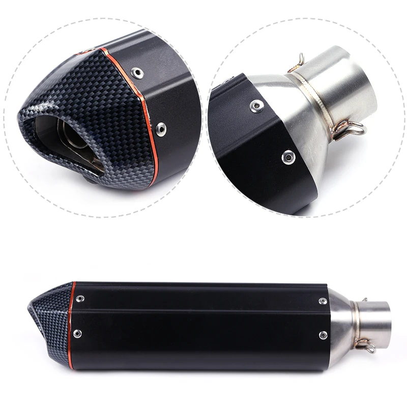 Полная система PCX 125 150 мотоцикл скутер выхлопной муфельной средней трубы без