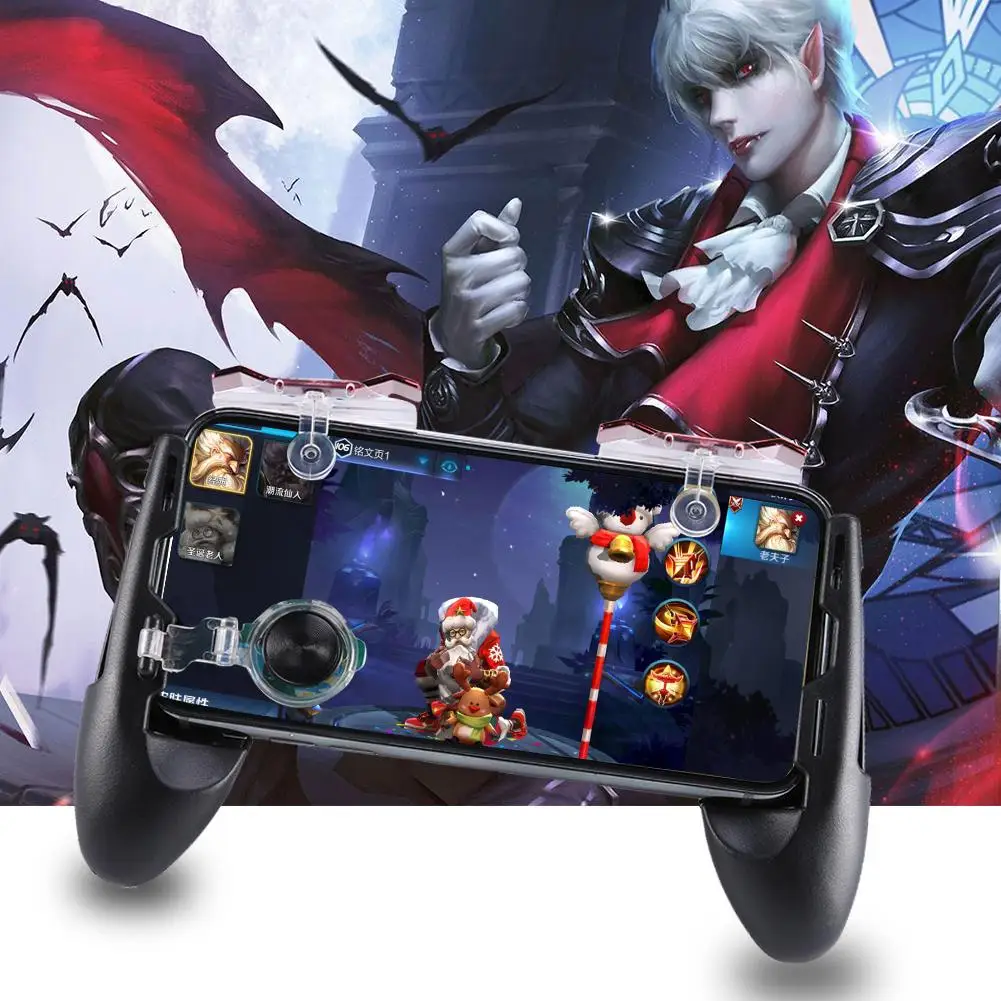 3 в 1 мобильный телефон игровой триггер Кнопка огня ручка L1R1 стрелок контроллер