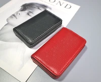 super business card case storage box pu personalized business card case portable small business card holder ornament doll