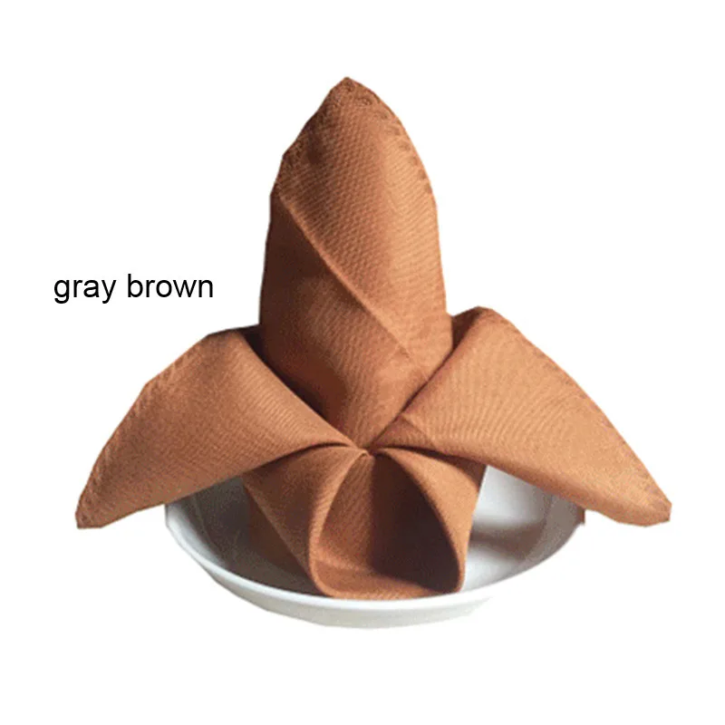 12 шт. столовых салфеток западные столовые салфетки хлопка гостиничная Складная