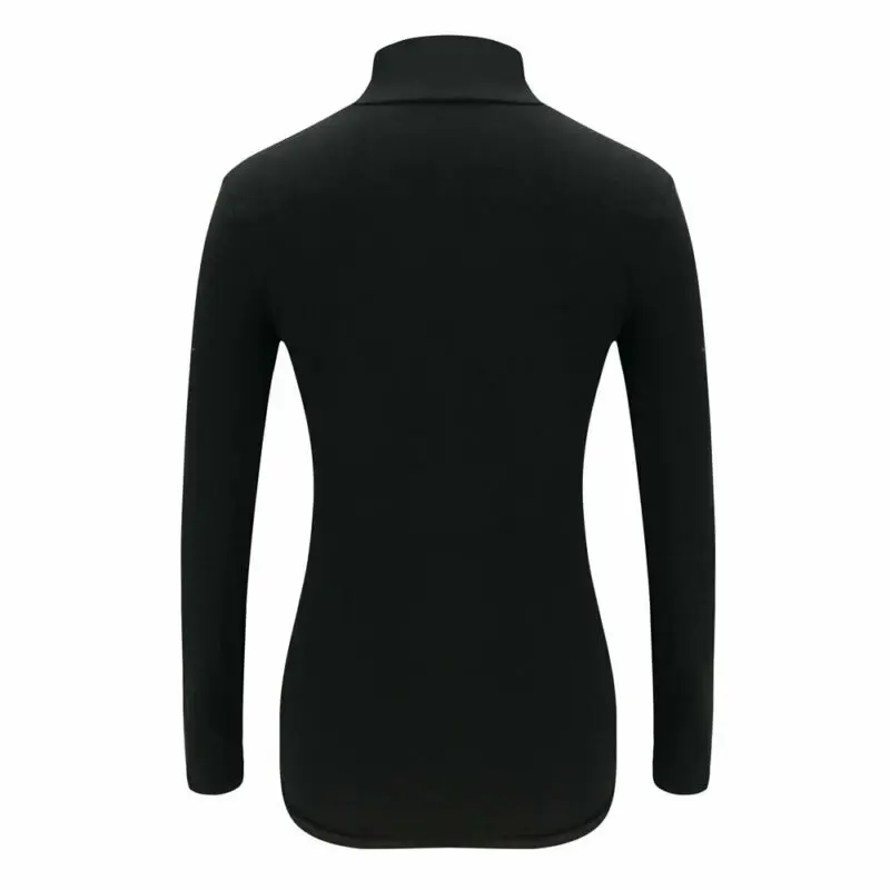 Новая Женская толстовка с длинным рукавом простой пуловер свитер джемпер