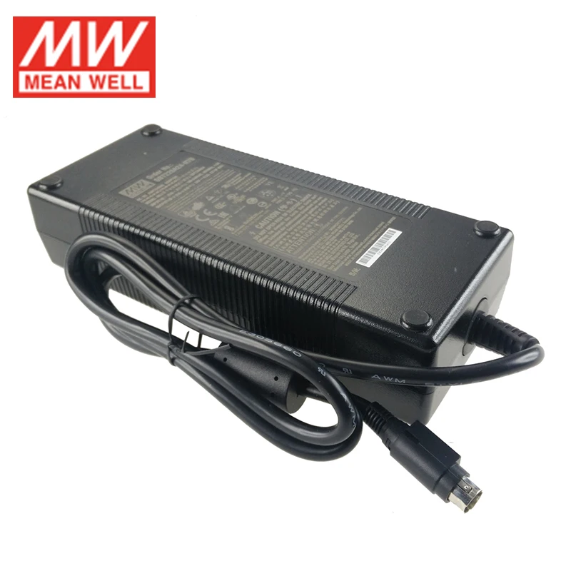 MEAN WELL GST220A48 R7B уровень VI настольный адаптер 110 V/220 V AC до 48V DC 4.6A 221W блок питания DIN