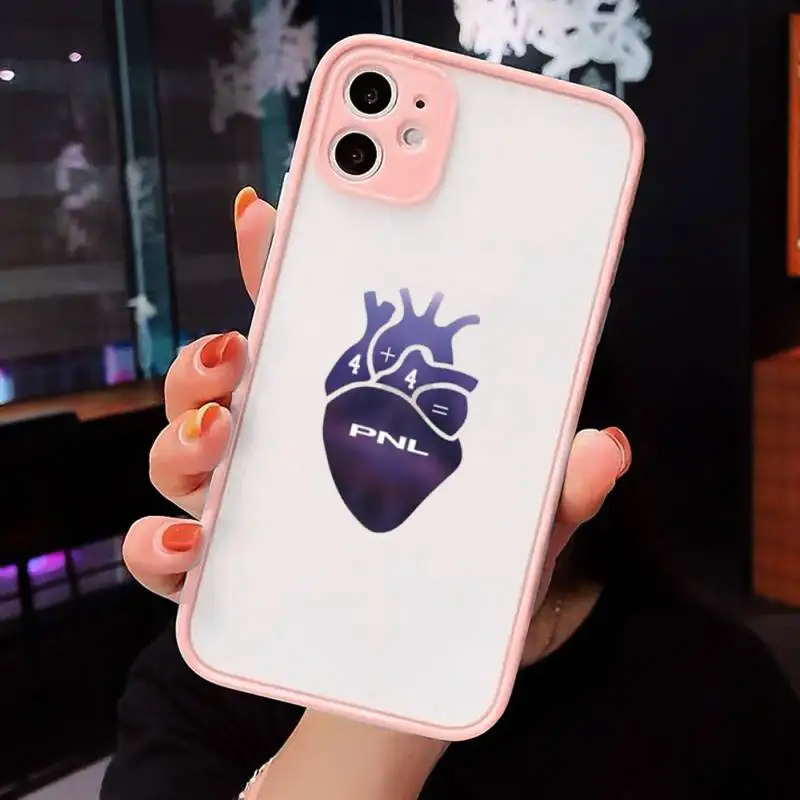 

PNL QLF Rapper Phone Case Matte For iPhone 12 Mini 11 Pro XR XS Max 7 8 Plus X Hard PC Back Cover