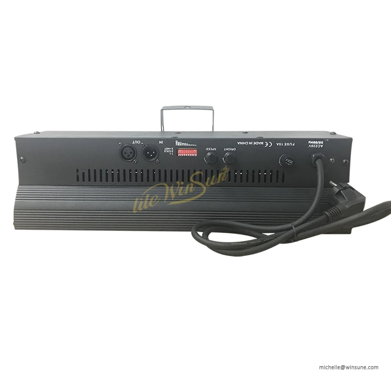 Litewinsune 1500 Вт стробоскоп DMX светильник ing Disco DJ 220 В автоматический ксеноновый светильник мигающий светильник высокой мощности