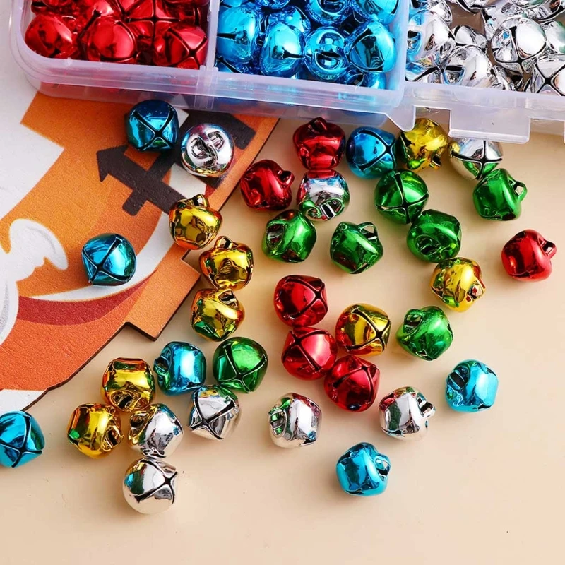 

300 Pcs Small Bell Craft Bells Christmas Bells Jingle Bell for Christmas Party