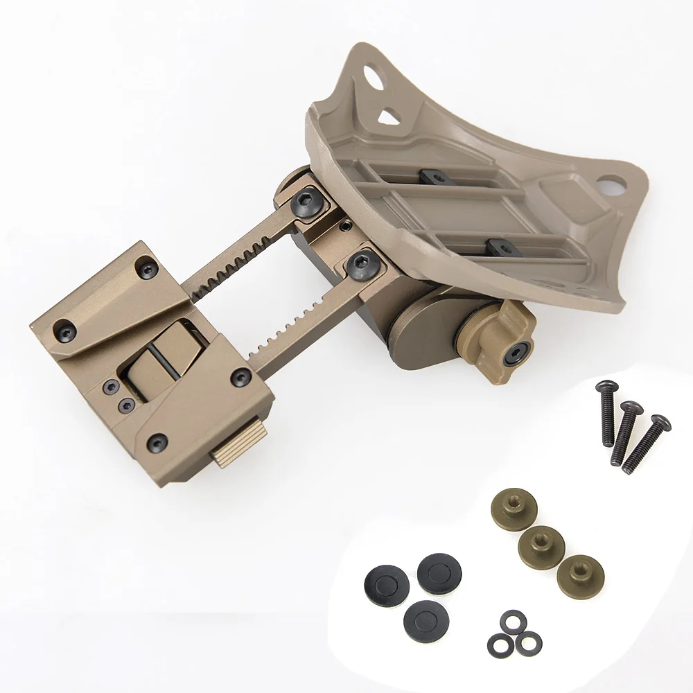 PPT алюминиевый адаптер для крепления на шлем NVG кронштейн шлема с постоянным