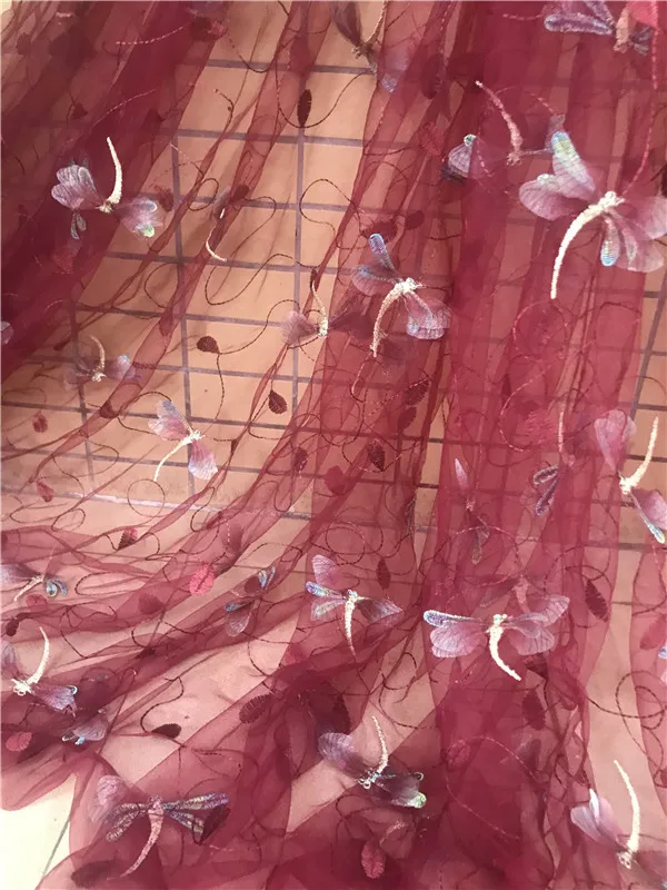 

embroidered lace fabric African french net lace fabric ZH-616814 with top quality for party dress