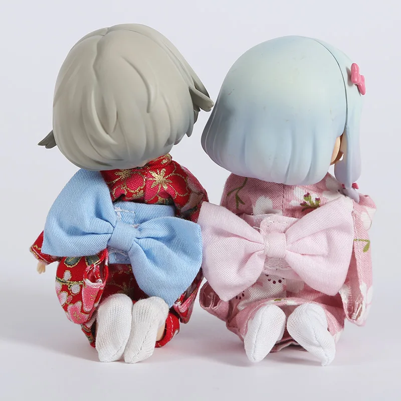 

Fashion Doll Clothes Bathrobe Set Kimono for OB11 GSC Obitsu 11 1/12 BJD Doll Clothes for Dolls Accessories Gifts for Girls