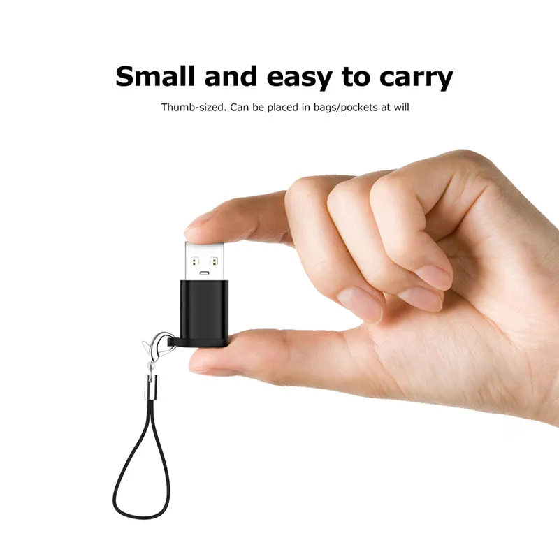 Адаптер Type C OTG USB Женский на 3 0 Мужской конвертер кабель для зарядки и