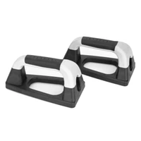 barbell pair of push up bars push up stands bars parallettes set gym muscle training push ups racks for body building