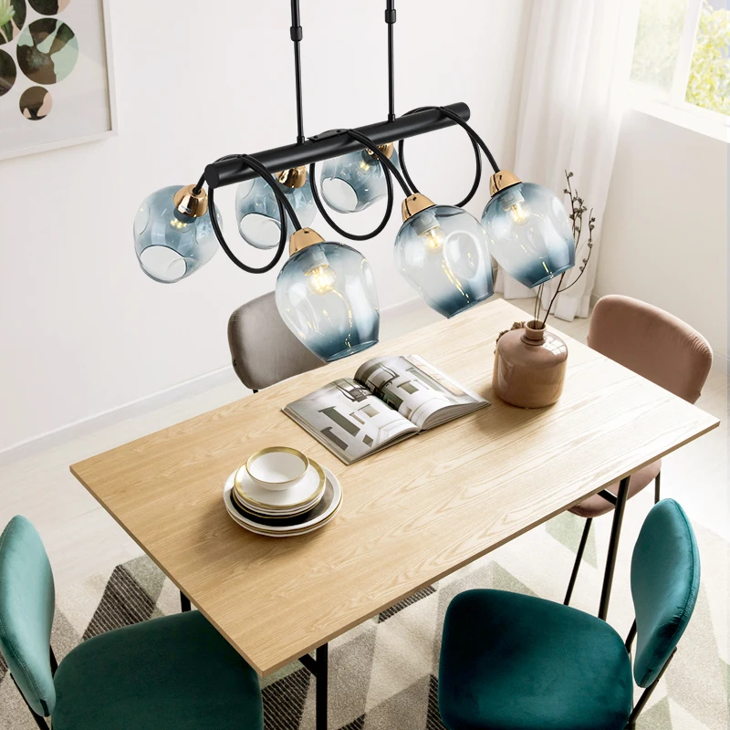 Современная Минималистичная люстра домашний декор подвесные лампы для столовой