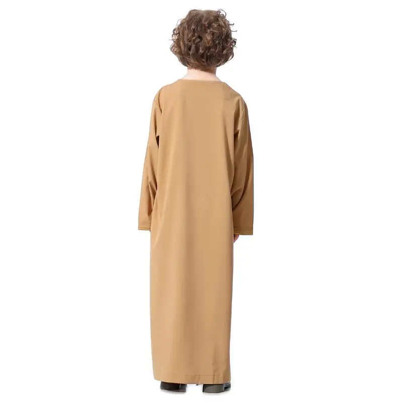 Мусульманская одежда для мальчиков в арабском стиле Детская abaya islamic tobe jellaba homme