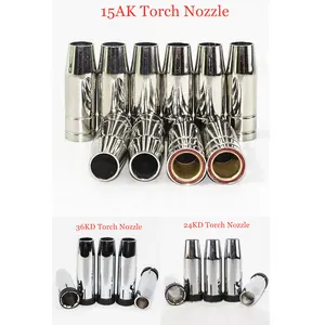 Наконечник сопла для сварочного пистолета MB 15AK, 180A, 24KD, 250A, 36KD, 350A, 14AK