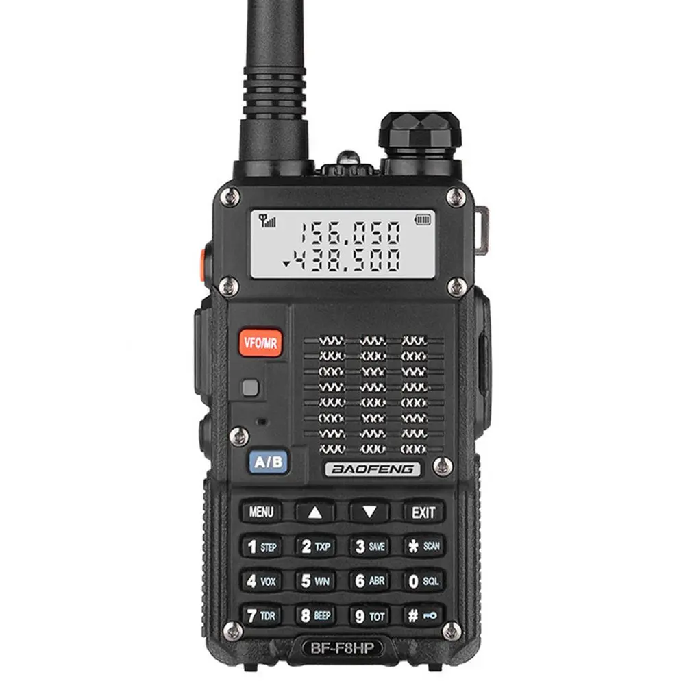 Baofeng 7 Вт BF F8HP рация VHF/UHF двухдиапазонный двойной дисплей портативный CB Ham