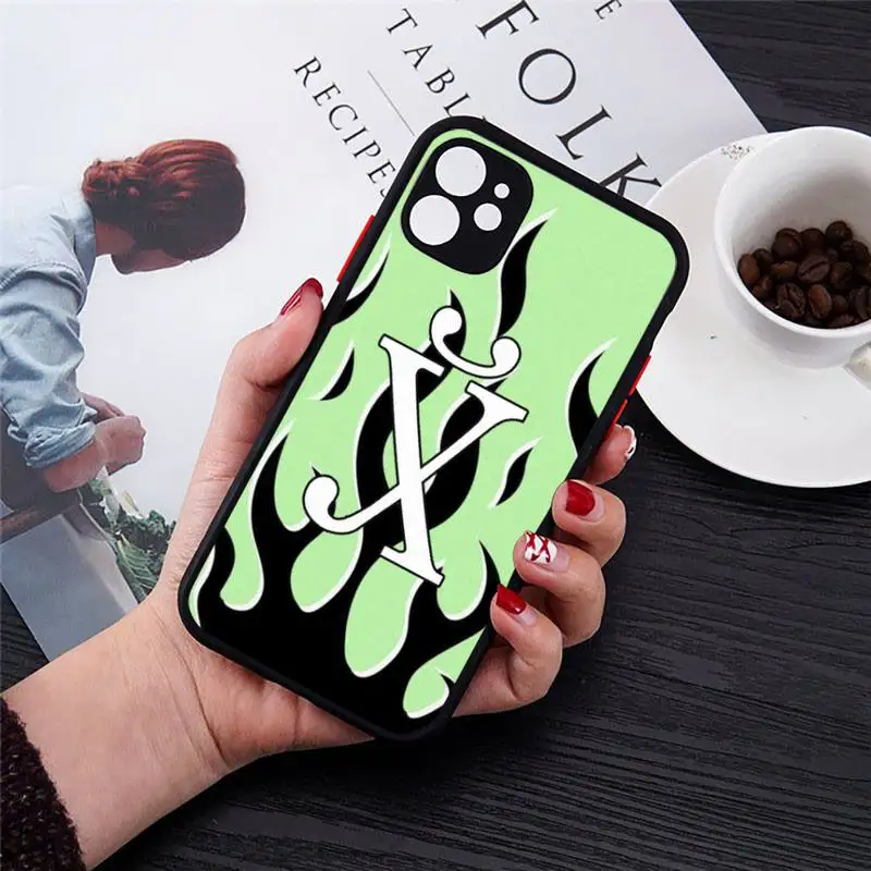 

Russian Quote flame art pattern Phone Case matte transparent For iphone 7 8 11 12 plus mini x xs xr pro max cover