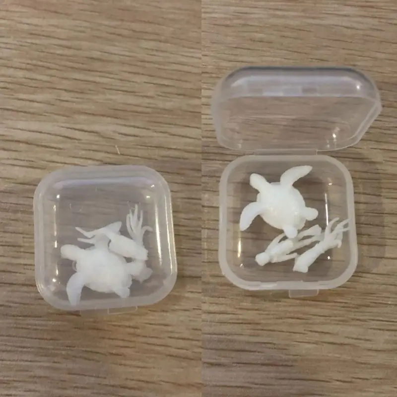 5 шт. модель морского организма пляжная тема черепаха ныряльщик кальмар Смола